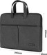 Миниатюра изображения товара Сумка для ноутбука Deli BG10109 (темно-серый)