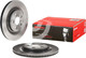 Миниатюра изображения товара Тормозной диск Brembo 09.B312.11