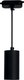 Миниатюра изображения товара Трековый светильник INhome TP-GU10 SBM-BL / 4690612056319 (черный)