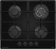 Миниатюра изображения товара Газовая варочная панель MEFERI MGH604BK Glass Power