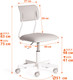 Миниатюра изображения товара Кресло детское Tetchair Funny ткань (серый)