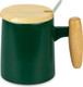 Миниатюра изображения товара Кружка с ложкой Solmax&Home TW06828 (зеленый)