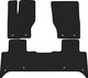 Миниатюра изображения товара Комплект ковриков для авто Alicosta 0643_1 для Land Rover Discovery V SUV/L462 (EVA соты, черный)