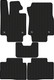 Миниатюра изображения товара Комплект ковриков для авто Alicosta 2352_1 для Lexus NX 250 II SUV 2021-н.в. (EVA соты, черный)