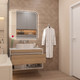 Миниатюра изображения товара Тумба под умывальник Teymi Ritta 85см / T60540 (белый/дуб)