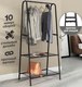 Миниатюра изображения товара Вешалка для одежды Solmax&Home Астра 4 / IS98109 (черный)