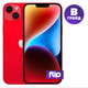 Миниатюра изображения товара Смартфон восстановленный Apple iPhone 14 256GB Flip Грейд B (красный)