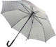 Миниатюра изображения товара Зонт-трость Solmax&Home SM90595 (серый в клетку)