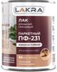 Миниатюра изображения товара Лак Лакра Паркетный ПФ-231 (800г)