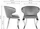Миниатюра изображения товара Стул Woodville Erica (серый)