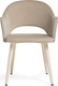 Миниатюра изображения товара Стул Woodville Апри (микровелюр 05/бежевый глянец)