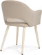 Миниатюра изображения товара Стул Woodville Апри (микровелюр 05/бежевый глянец)