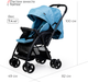 Миниатюра изображения товара Детская прогулочная коляска Tomix Cosy V3 / HP-712 (Dark Blue)