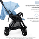 Миниатюра изображения товара Детская прогулочная коляска Tomix Cosy V3 / HP-712 (Dark Blue)