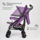 Миниатюра изображения товара Детская прогулочная коляска Tomix Kika / HP-311 (Purple)