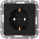 Миниатюра изображения товара Розетка Bylectrica РС16-525 (карбон)