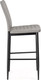 Миниатюра изображения товара Стул барный Woodville Teon (серый/черный)