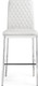 Миниатюра изображения товара Стул барный Woodville Teon (белый/хром)
