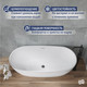 Миниатюра изображения товара Ванна акриловая Lauter Lila 170x81.5 / 21660270 (отдельностоящая)