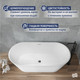 Миниатюра изображения товара Ванна акриловая Lauter Raya 170x80 / 21681570 (отдельностоящая)