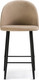 Миниатюра изображения товара Стул барный Woodville Амизуре (бежевый/черный матовый)