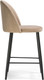 Миниатюра изображения товара Стул барный Woodville Амизуре (бежевый/черный матовый)
