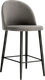 Миниатюра изображения товара Стул барный Woodville Амизуре (темно-серый/черный матовый)