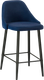 Миниатюра изображения товара Стул барный Woodville Джама (темно-синий/черный матовый)