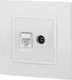 Миниатюра изображения товара Розетка ЭРА Elegance 14-3110-01М / Б0065767 (белый матовый)