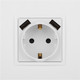Миниатюра изображения товара Розетка ЭРА Elegance 14-4109-01М / Б0065773 (белый матовый)