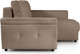 Миниатюра изображения товара Диван угловой Mio Tesoro Кембридж 291 1.5ек-1.5пф (1133 коричневый)