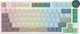 Миниатюра изображения товара Клавиатура Royal Kludge RK N80 (Pearly Dawn, Brown Switch)