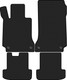 Миниатюра изображения товара Комплект ковриков для авто Alicosta 0782_1 для Mercedes-Benz E-Class IV универсал/седан (EVA соты, черный)