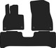 Миниатюра изображения товара Комплект ковриков для авто Alicosta 1955_1 для Mercedes-Benz EQE I SUV/Джип/SUV 5дв) 2022 (EVA соты, черный)