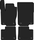 Миниатюра изображения товара Комплект ковриков для авто Alicosta 0823_1 для Mercedes-Benz M-Class I SUV/W163 2001-2005 (EVA соты, черный)
