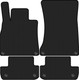 Миниатюра изображения товара Комплект ковриков для авто Alicosta 0848_1 для Mercedes-Benz S-Class VI купе/C217 (EVA соты, черный)