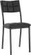 Миниатюра изображения товара Стул Woodville Бекал (черный/матовый черный)