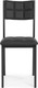 Миниатюра изображения товара Стул Woodville Бекал (черный/матовый черный)