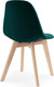 Миниатюра изображения товара Стул Woodville Filip (зеленый/дерево)