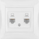 Миниатюра изображения товара Розетка TDM Лама / SQ1815-0055 (белый)