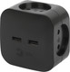 Миниатюра изображения товара Электроразветвитель ЭРА SP-4-USB-B / Б0049536 (черный)
