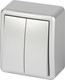 Миниатюра изображения товара Выключатель ЭРА Эксперт 11-1204-03 / Б0063035 (алюминий)