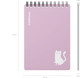 Миниатюра изображения товара Блокнот Erich Krause Brave Cats / 61985 (80л, фиолетовый)