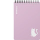 Миниатюра изображения товара Блокнот Erich Krause Brave Cats / 61985 (80л, фиолетовый)