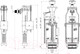 Миниатюра изображения товара Арматура Ани Пласт WC9010C