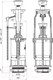 Миниатюра изображения товара Арматура Ани Пласт WC7030M