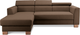 Миниатюра изображения товара Диван угловой Sonit Cosmo Левый (River 08/какао)