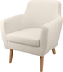 Миниатюра изображения товара Кресло мягкое Sonit Neo (River 01/крем)