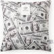 Миниатюра изображения товара Подушка декоративная Этель Dollars / 10805387 (40x40, велюр)