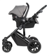 Миниатюра изображения товара Детская универсальная коляска Farfello Molly Pro 3 в 1 MP-1 (серый)